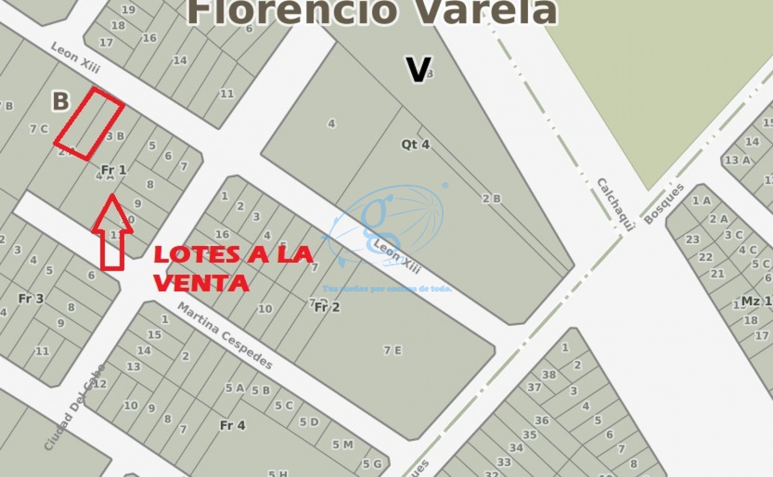 Lote en Venta en Florencio Varela - 356 m²